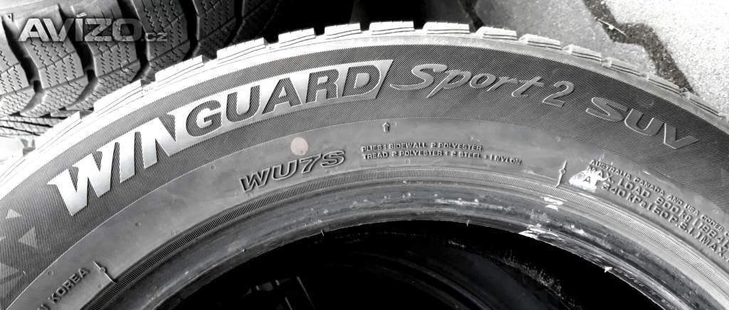 Foto inzerátu Prodám sadu zánovních zimních pneu 225/60 R18 Nexen