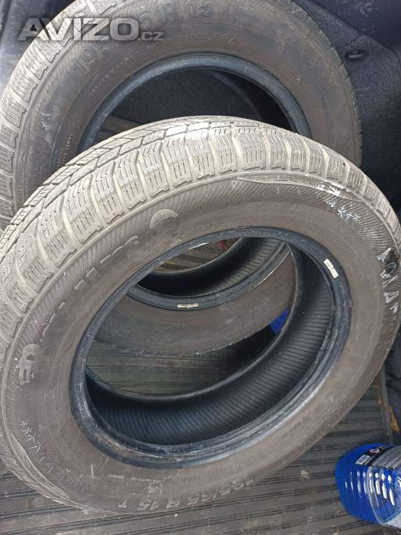 2 kusy zimní pneu 195/65 R15 