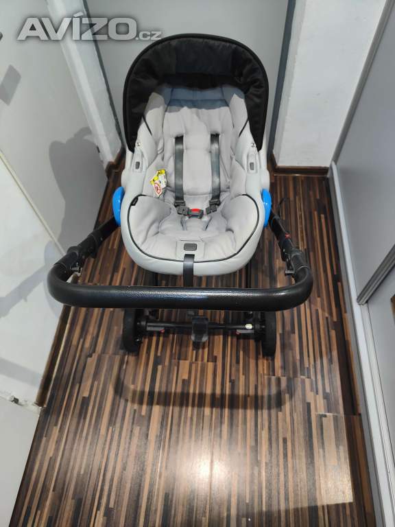 Foto inzerátu Prodáme kombinovaný kočárek Anex Cross 3v1 po jednom dítěti
