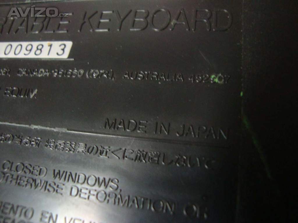 Foto inzerátu Elektrické klávesy varhany syntezátor Yamaha PSR-4500 1989 funkční pěkné 