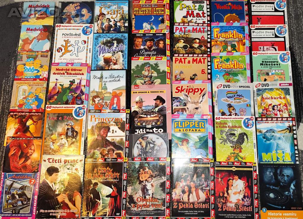 Foto inzerátu TV ECG + settopbox Sencor + 41ks DVD