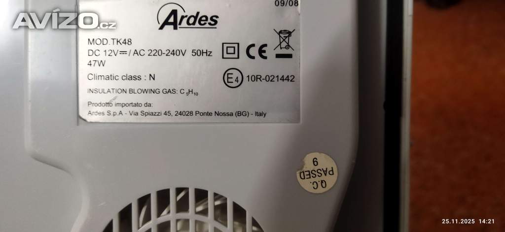 Foto inzerátu Lednice do auta