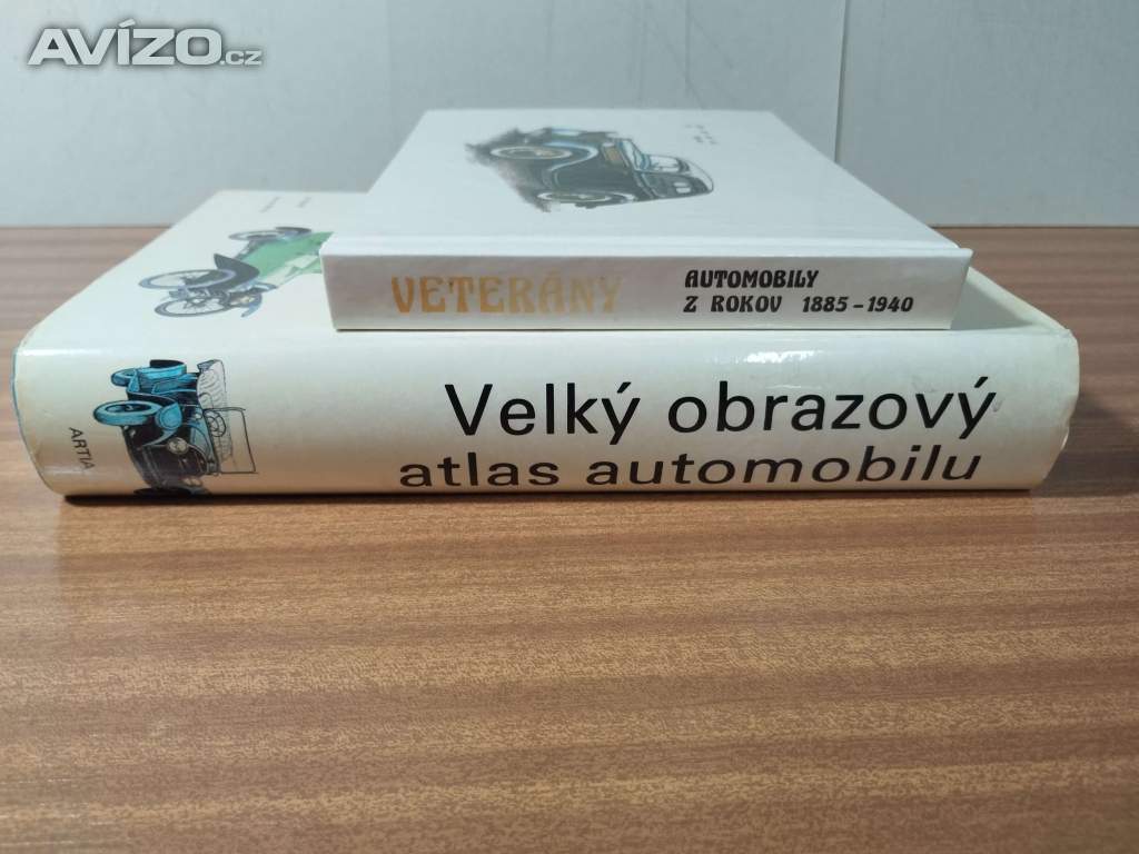 Foto inzerátu Knihy o autech - Velký obrazový atlas + Veteráni