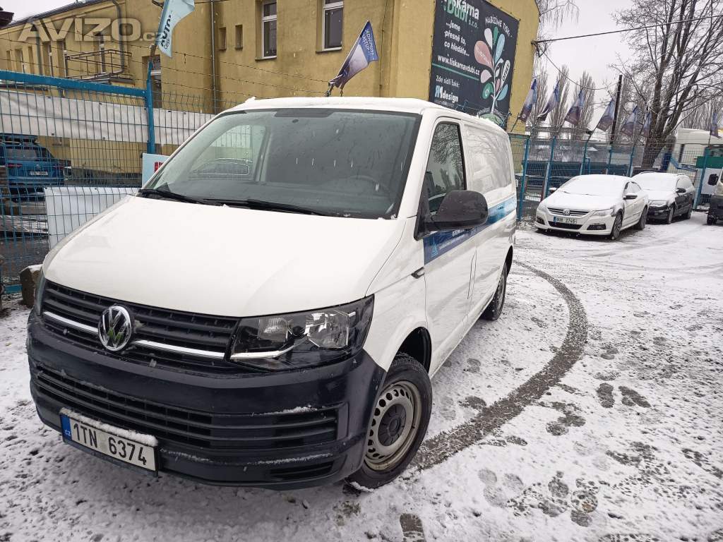 Volkswagen Transporter 2,0TDI  3-místný ČR 1.maj DPH 