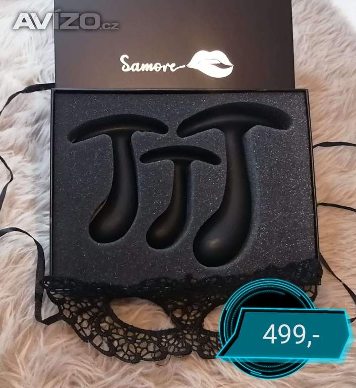 Set análních kolíků různých velikostí – kvalita, komfort