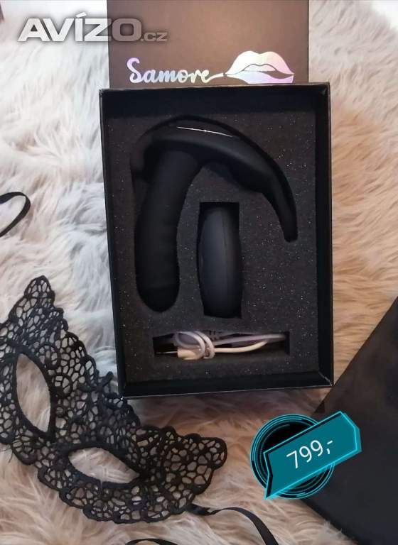 Vibrační motýlek s vibrátorem – německá kvalita