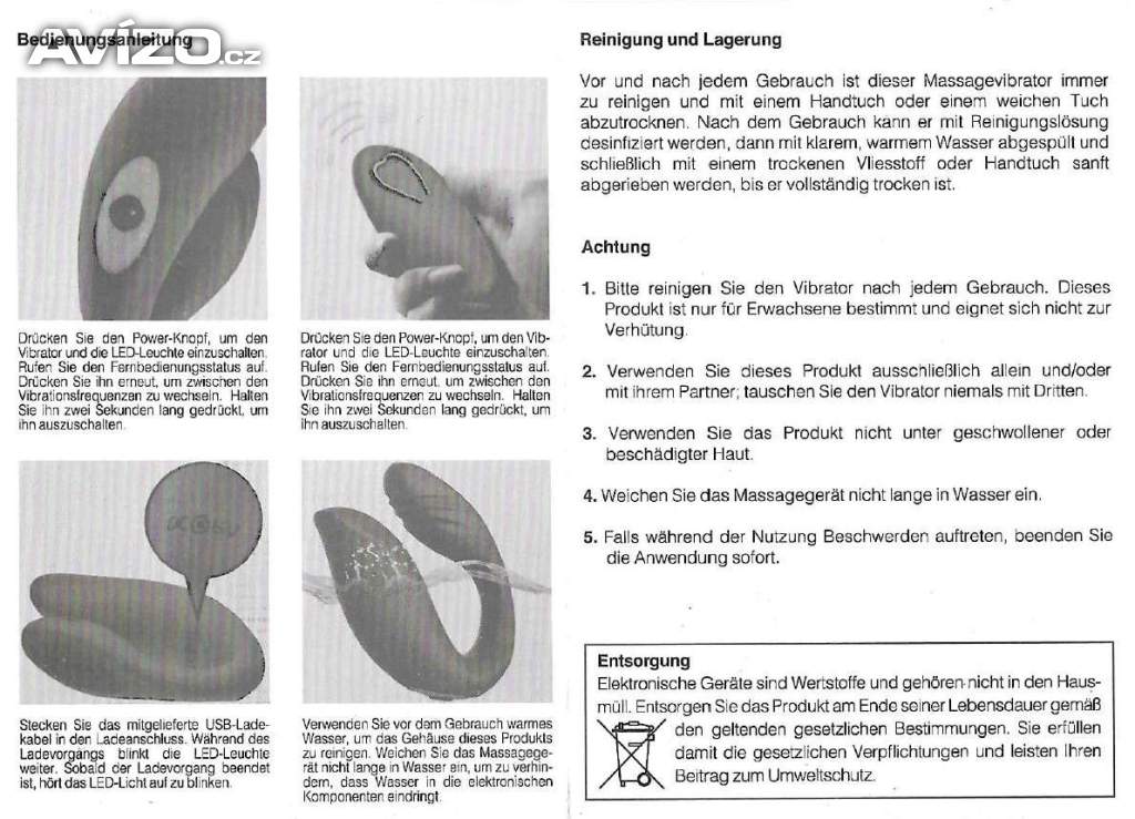Foto inzerátu Vibrátor pro sladké chvilky spolu ;)