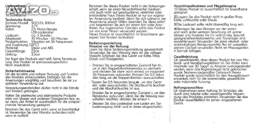 Foto inzerátu Vibrátor s výběžkem na klitoris