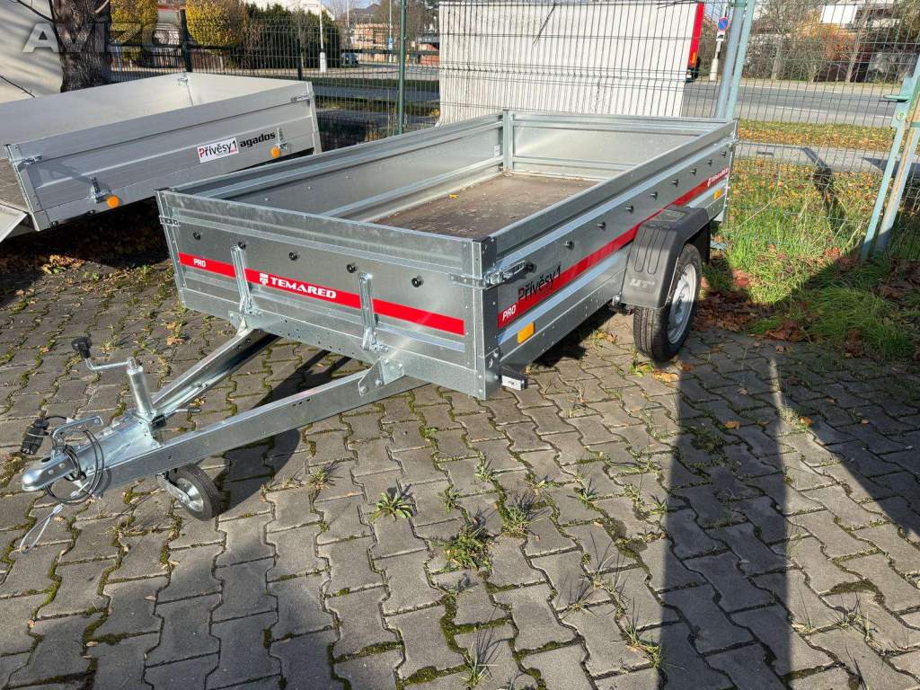  Přívěs TEMARED PRO 264x150cm s listovými pružinami 750kg