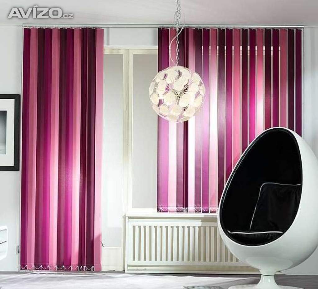 Listy vertikální žaluzie,54ks