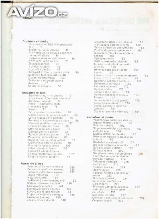 Foto inzerátu kniha pro kutily