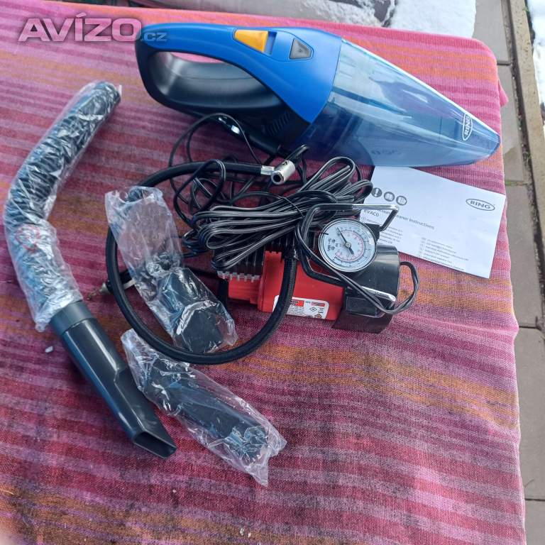 Foto inzerátu vysavac a pumpa