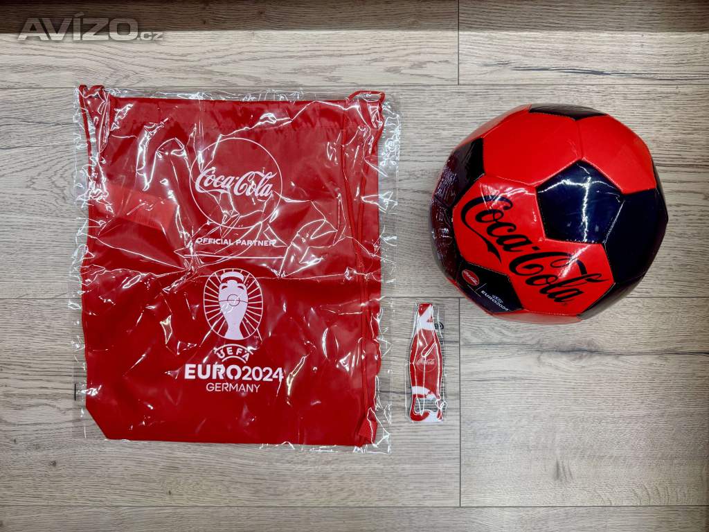 Coca Cola Merch - UEFA Euro 2024 - míč/vak/otvírák