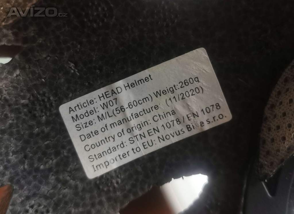 Foto inzerátu Cyklo přilba Head 