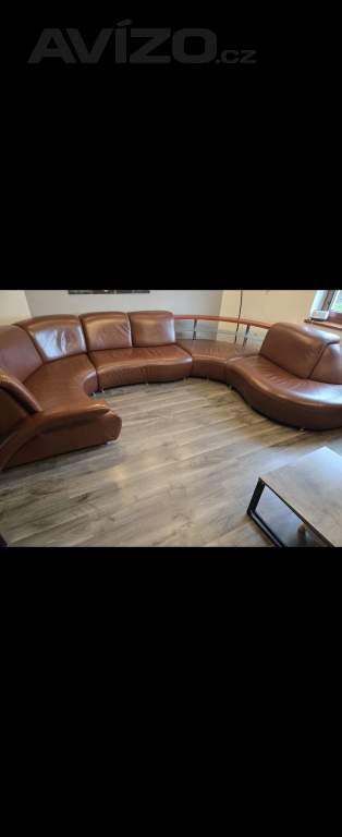 Prodám masivní koženou sedačku