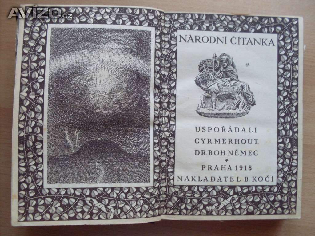 Cyr. Merhout Dr. Boh. Němec Národní čítanka