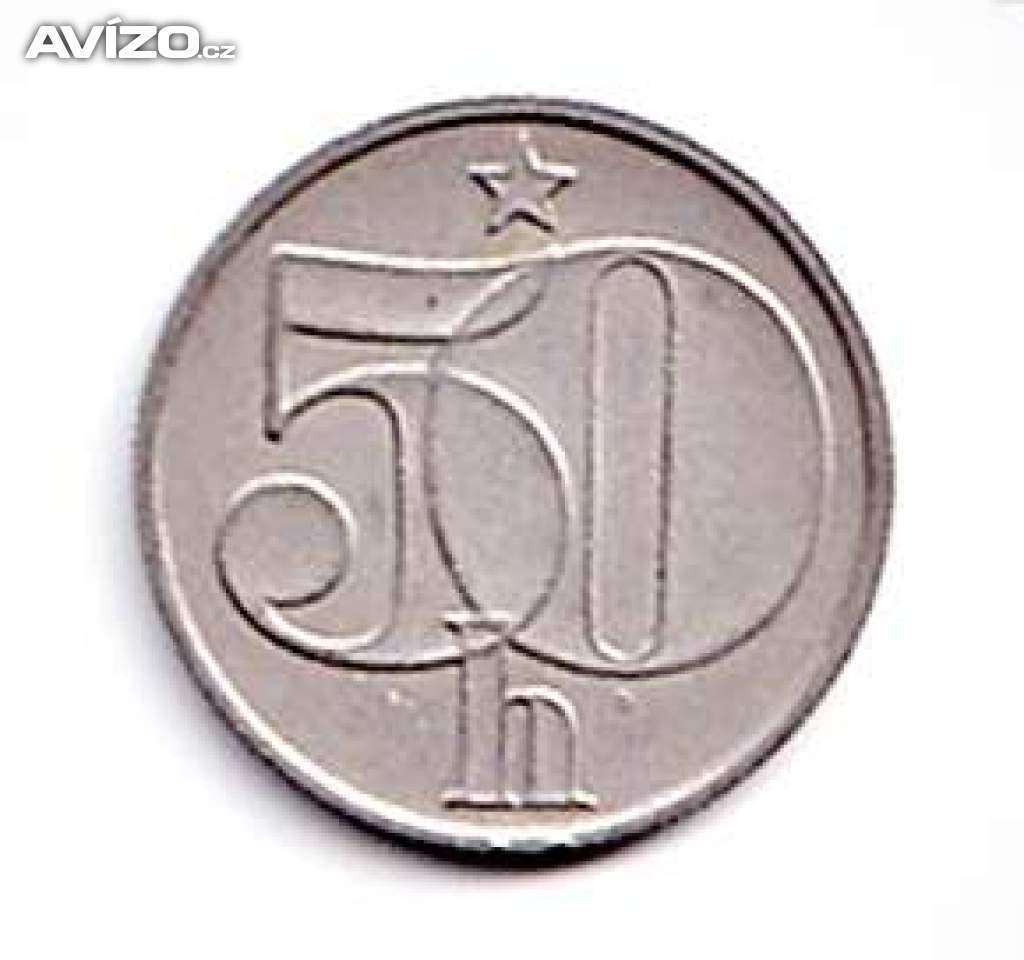 50 haléř ČSR  1984	