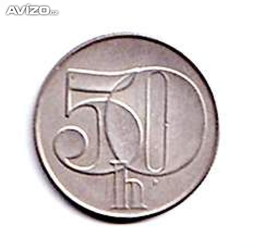 50 haléř ČSFR  1991	