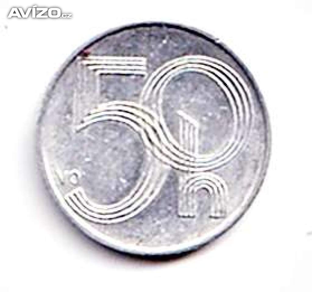 50 haléř ČR  1999	