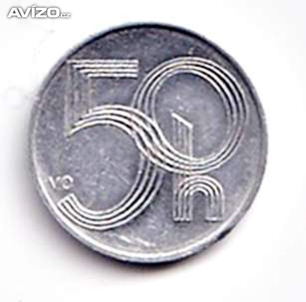 50 haléř ČR  2001	
