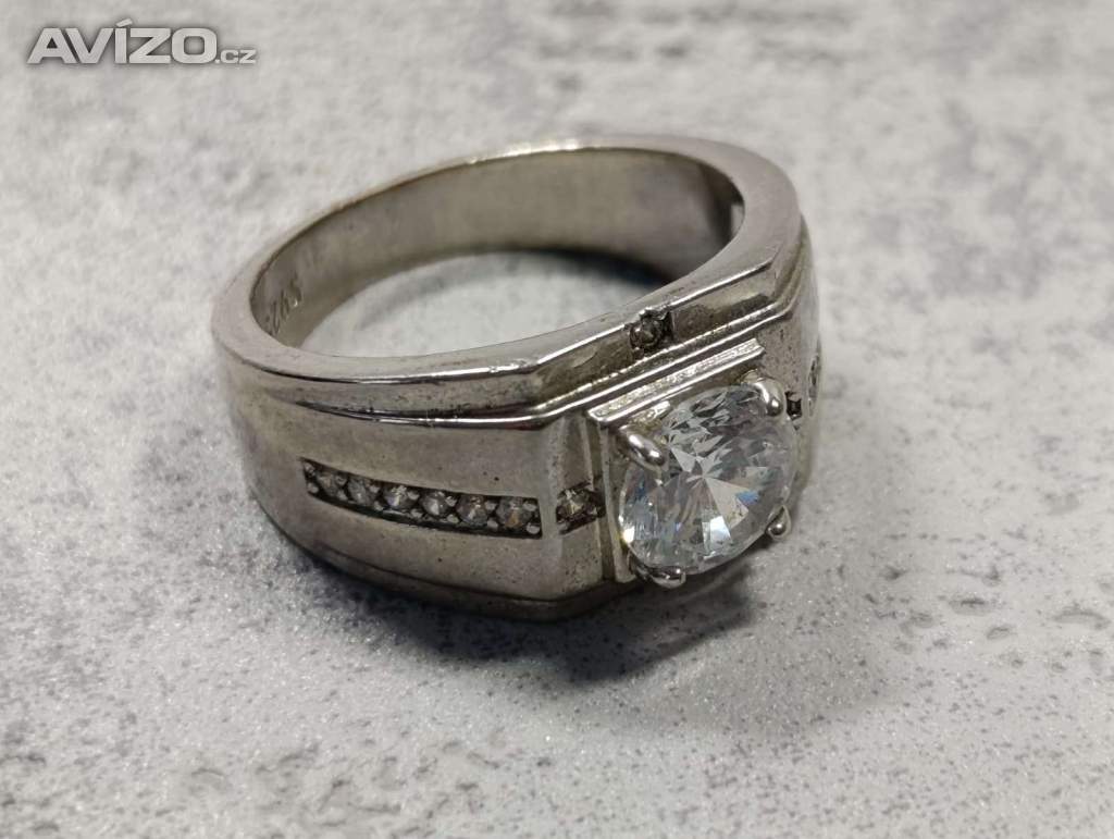 Krásný pánská prsten, velikost 64