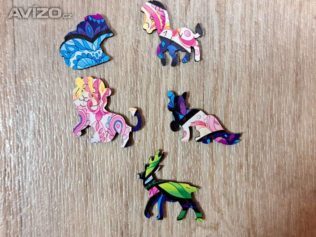 Foto inzerátu Dřevěné puzzle