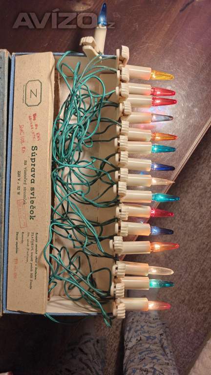 Foto inzerátu Retro vánoční světýlka