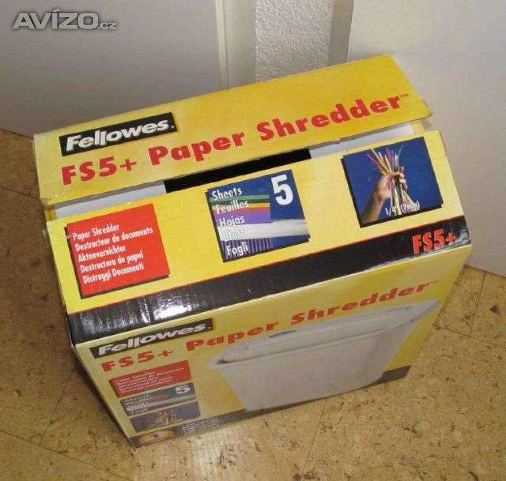 Foto inzerátu Skartovačka Fellowes FS5
