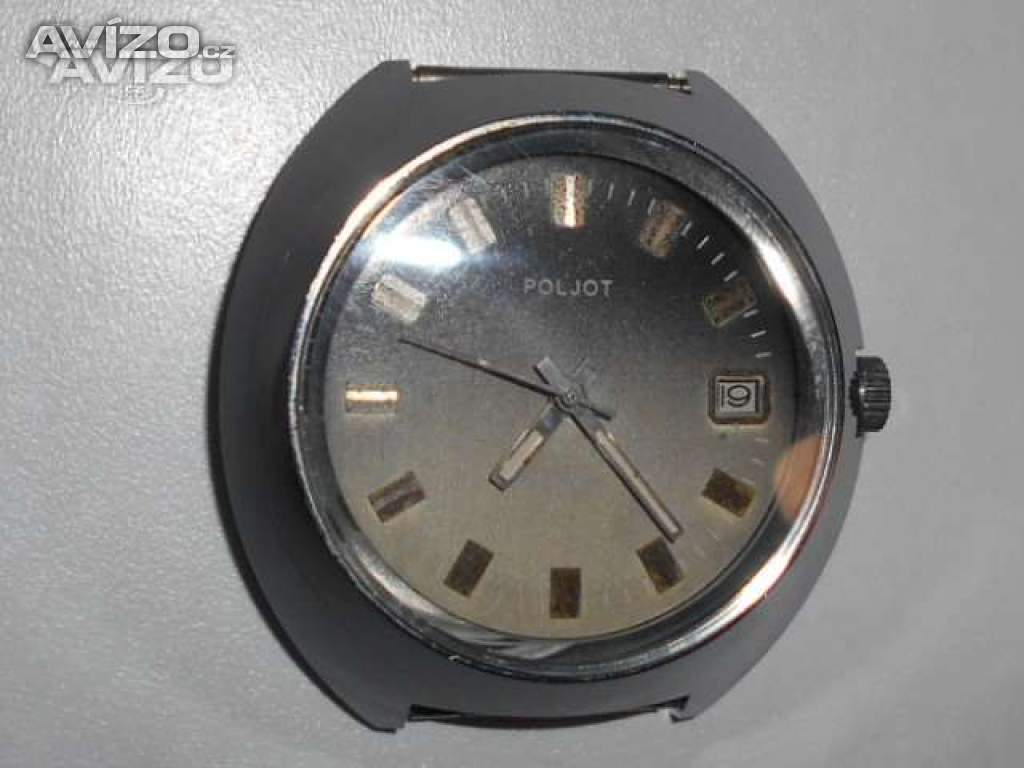 HODINKY POLJOT - 17 JEWELS - KRÁSNÝ STAV !