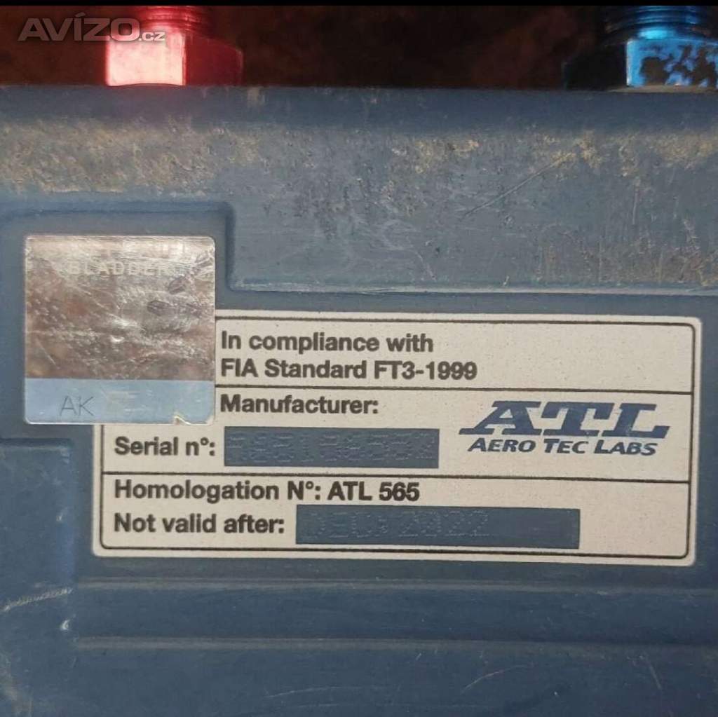 Foto inzerátu Autokros ATL FT-3 10L bezpečnostní nádrž FIA