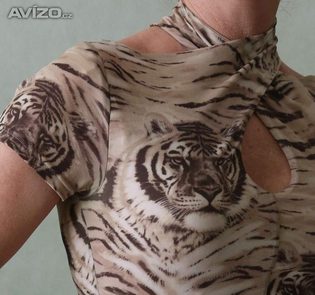 Foto inzerátu Tričko / roláček s tygříky C&amp;A vel.XS 