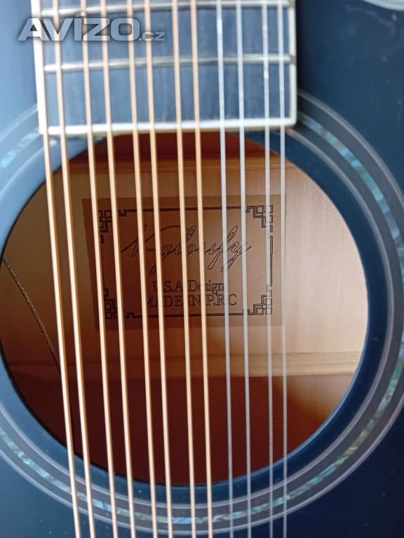 Foto inzerátu 12-ti strunná elektroakustická kytara 