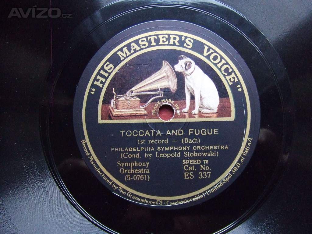 Foto inzerátu Prodám šelakové gramodesky