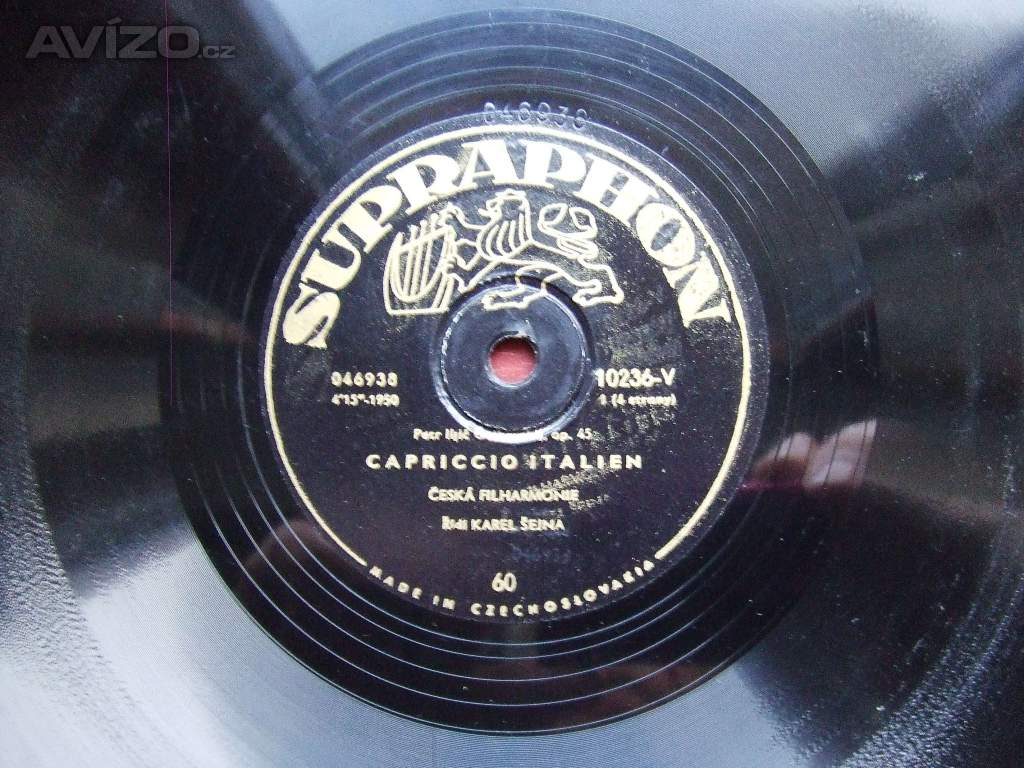 Foto inzerátu Prodám šelakové gramodesky
