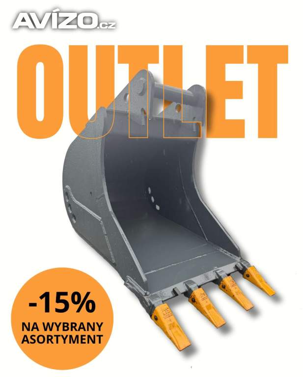 Podkopová lopata 60 cm 6-9T — Lehnhoff MS08 — OUTLET