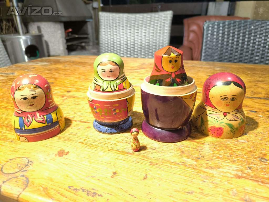 Foto inzerátu RUSKÉ SKLÁDACÍ PANENKY MATRYOSHKA,