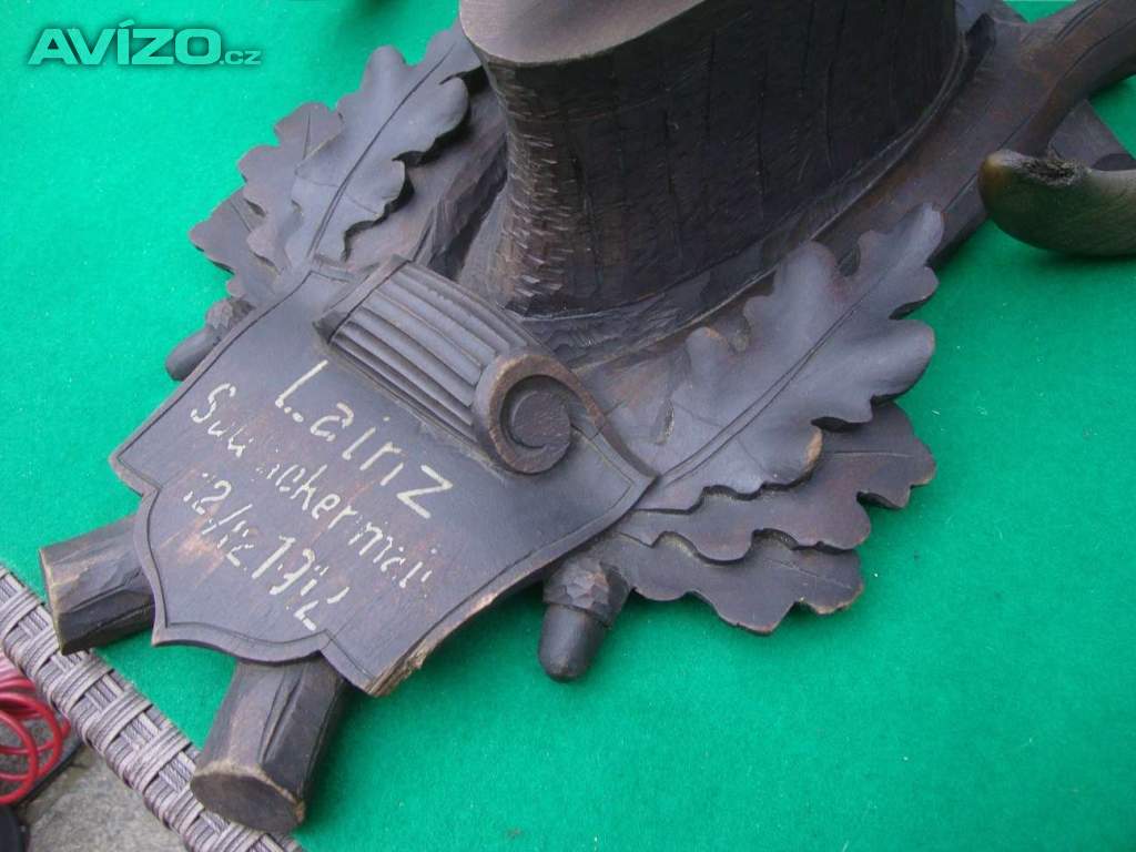 Foto inzerátu Starožitná Mufloní trofej Muflon 1912 medailové rozměry top