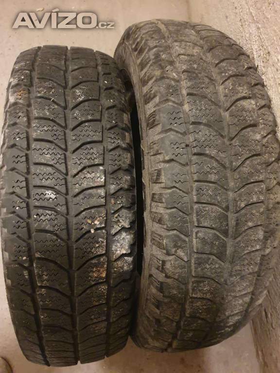 Foto inzerátu PNEU 165/70/13,MATADOR,ZIMNI,2LUSY VZOREK 5MM,OBE ZA 300KC
