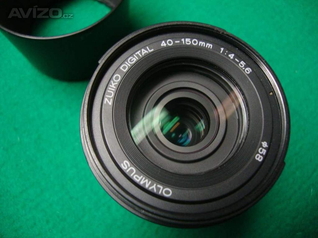 Foto inzerátu Objektiv OLYMPUS Zuiko 40-150 mm f/4-5,6 R pěkný PC: 6000 Kč