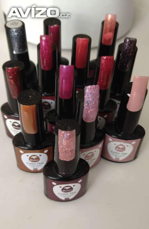 Foto inzerátu Nails potřeby-UV lampy, gellaky, sterilizátor,područka..