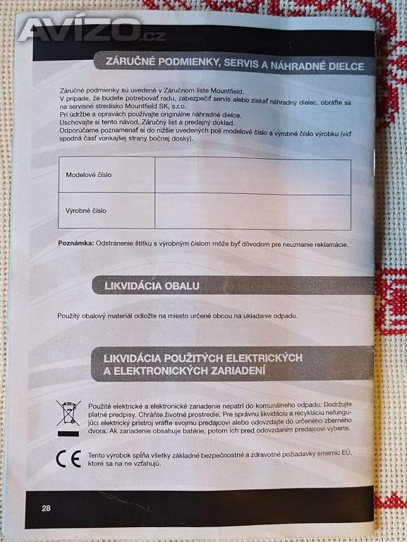 Foto inzerátu Infrasauna Mountfield 