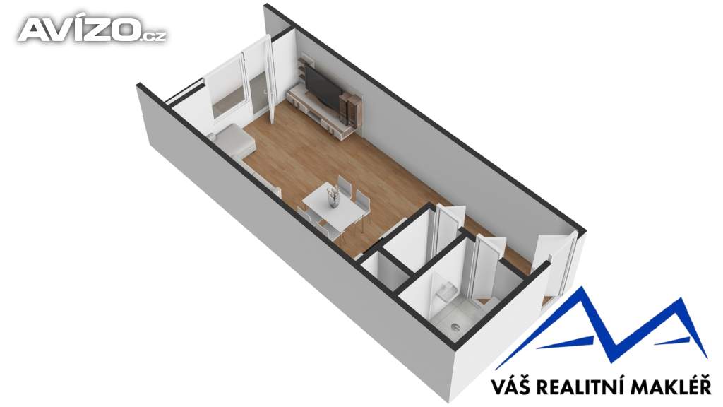 Foto inzerátu Prodej, byt 1+kk, Bohumín - Nový Bohumín, ul. Svat. Čecha