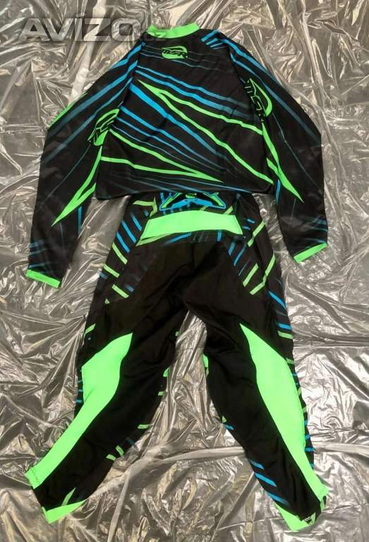 Foto inzerátu Dětské motokrosové oblečení - komplet / kalhoty / boty
