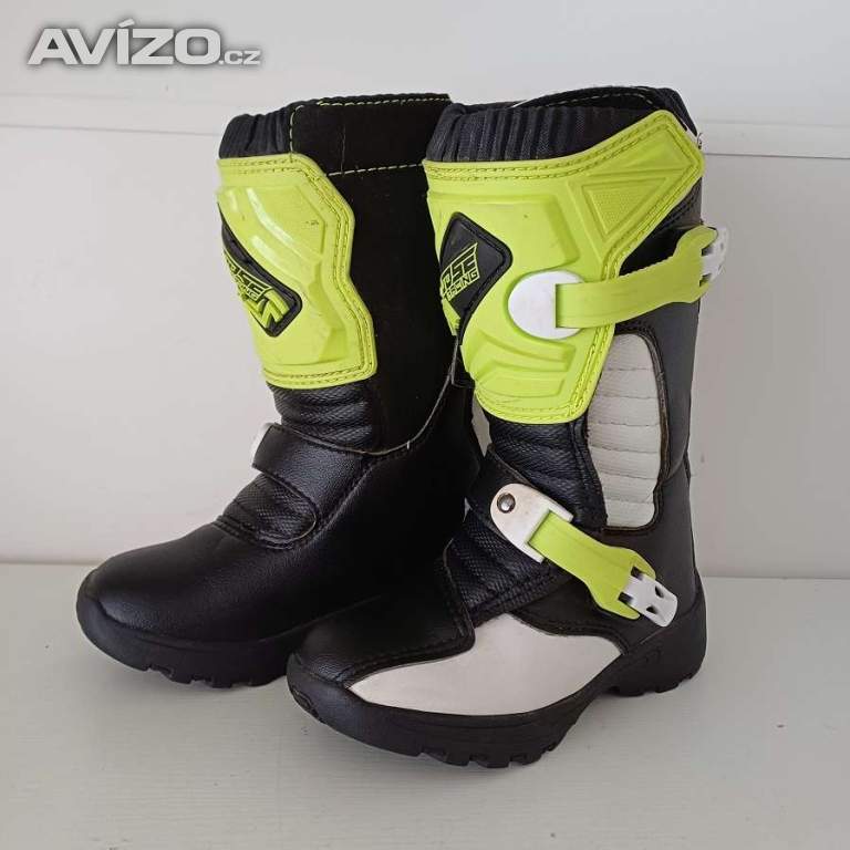 Foto inzerátu Dětské motokrosové oblečení - komplet / kalhoty / boty