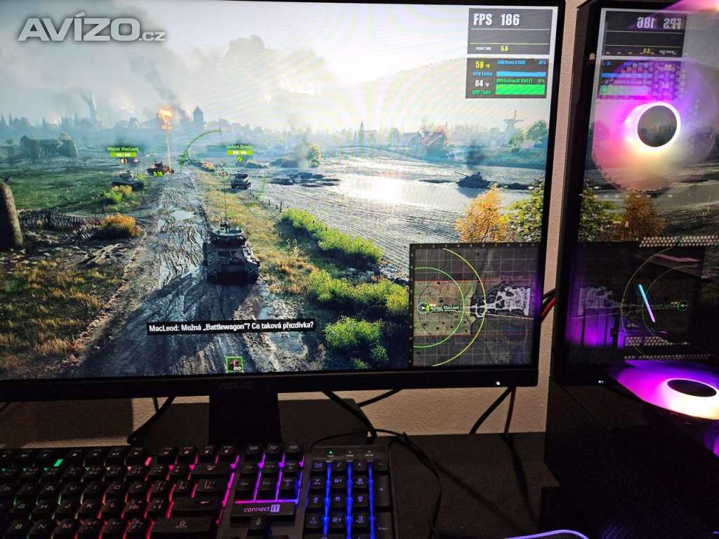 Foto inzerátu 🔥 Herní PC Ryzen 5 | RX5700XT | 16GB RAM | 1TB SSD | WiFi | ARGB | NOVÉ