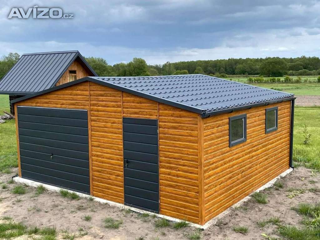 Prodej plechové garáže 6x5 m