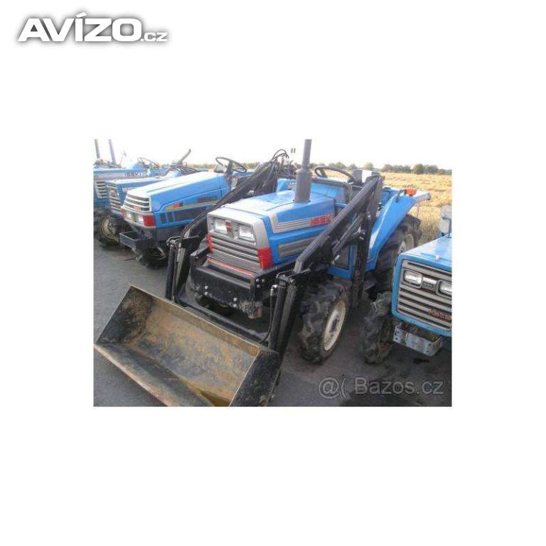 Malotraktor Iseki TA 215 s čelním nakladačem