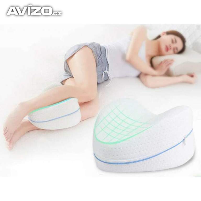 Ortopedický polštář mezi nohy Leg Pillow - bílý