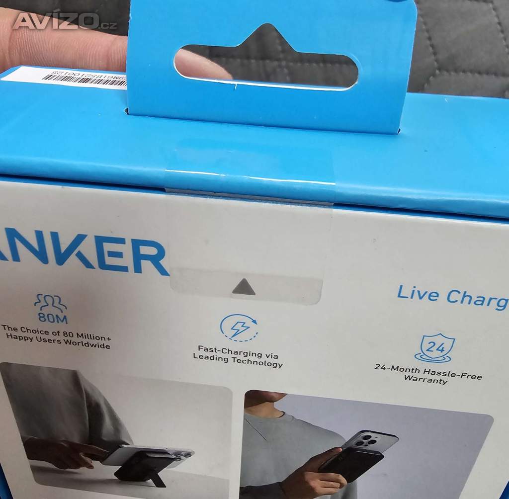 Foto inzerátu Bezdrátová powerbanka Anker MagGo 10000mAh, 27W