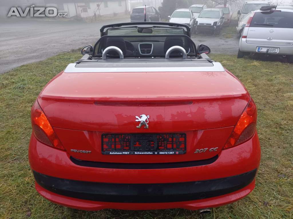 Foto inzerátu Peugeot 207 CC cabrio 1.6 88Kw RV.2009 - NOVÁ STK
